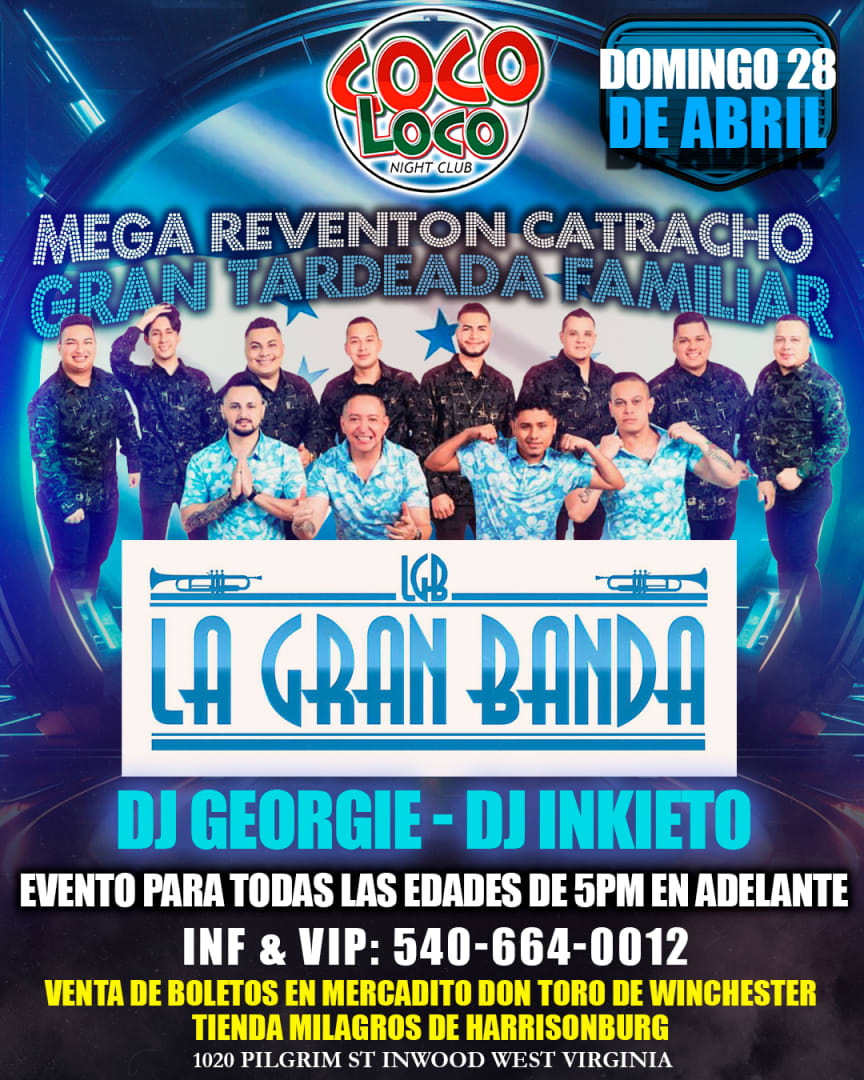 ATENCIÓN CATRACHOS LA GRAN BANDA DE HONDURAS 🇭🇳 EN COCO LOCO DE West