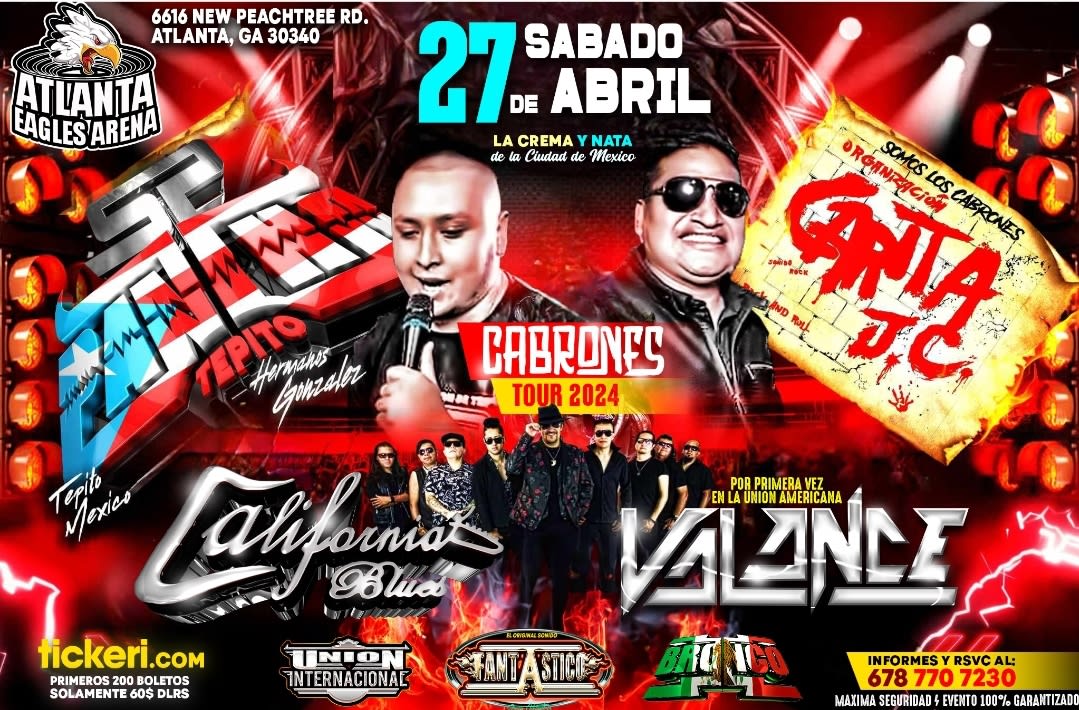 SONIDO PANCHO CARITA JC Tickets Boletos at Atlanta Eagles Arena