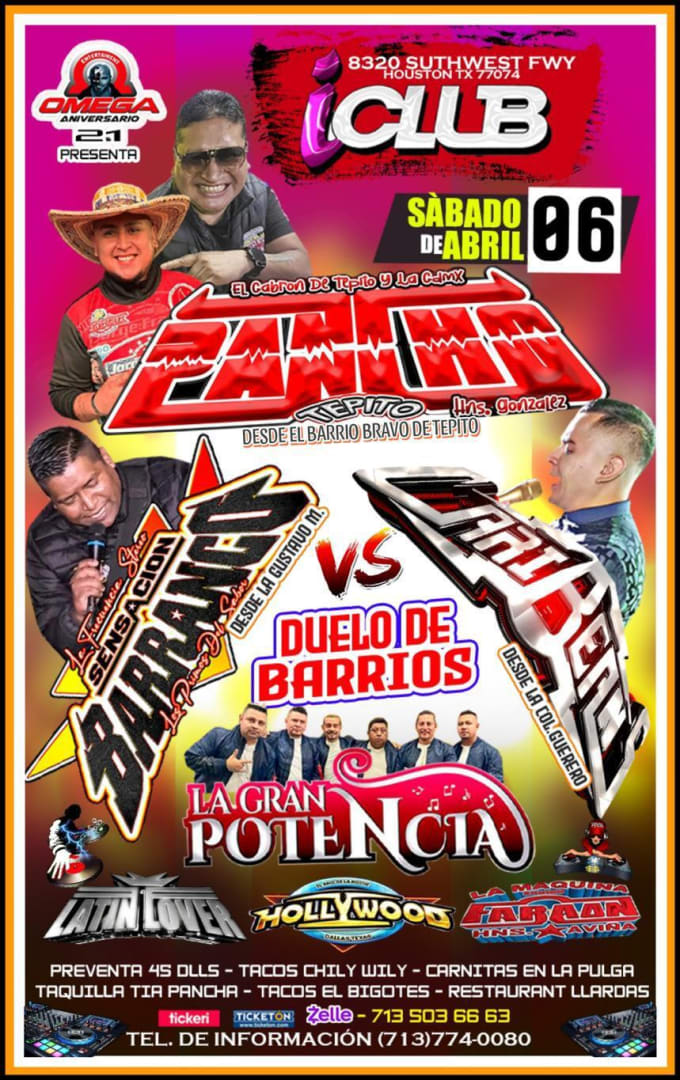 DUELO DE BARRIOS EN HOUSTON Tickets Boletos at