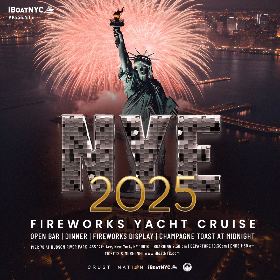New York New Year's Eve Fireworks Party Cruise 2025 Tickets Boletos at