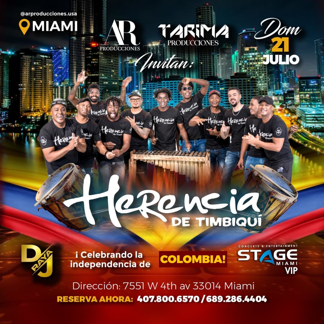 HERENCIA DE TIMBIQUI GIRA "TE INVITO" CELEBRANDO LA INDEPENDENCIA DE