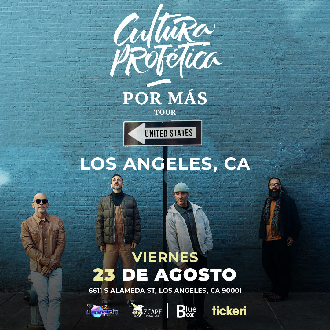 CULTURA PROFETICA EN CONCIERTO EN LOS ANGELES Tickets Boletos at La