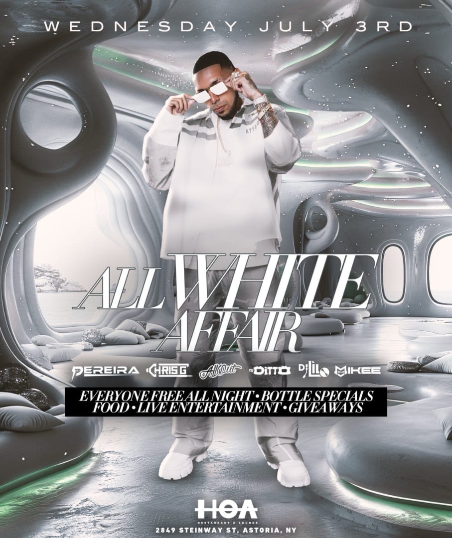 Pre July 4th All White Affair At HOA Tickets Boletos at Hoa Restaurant