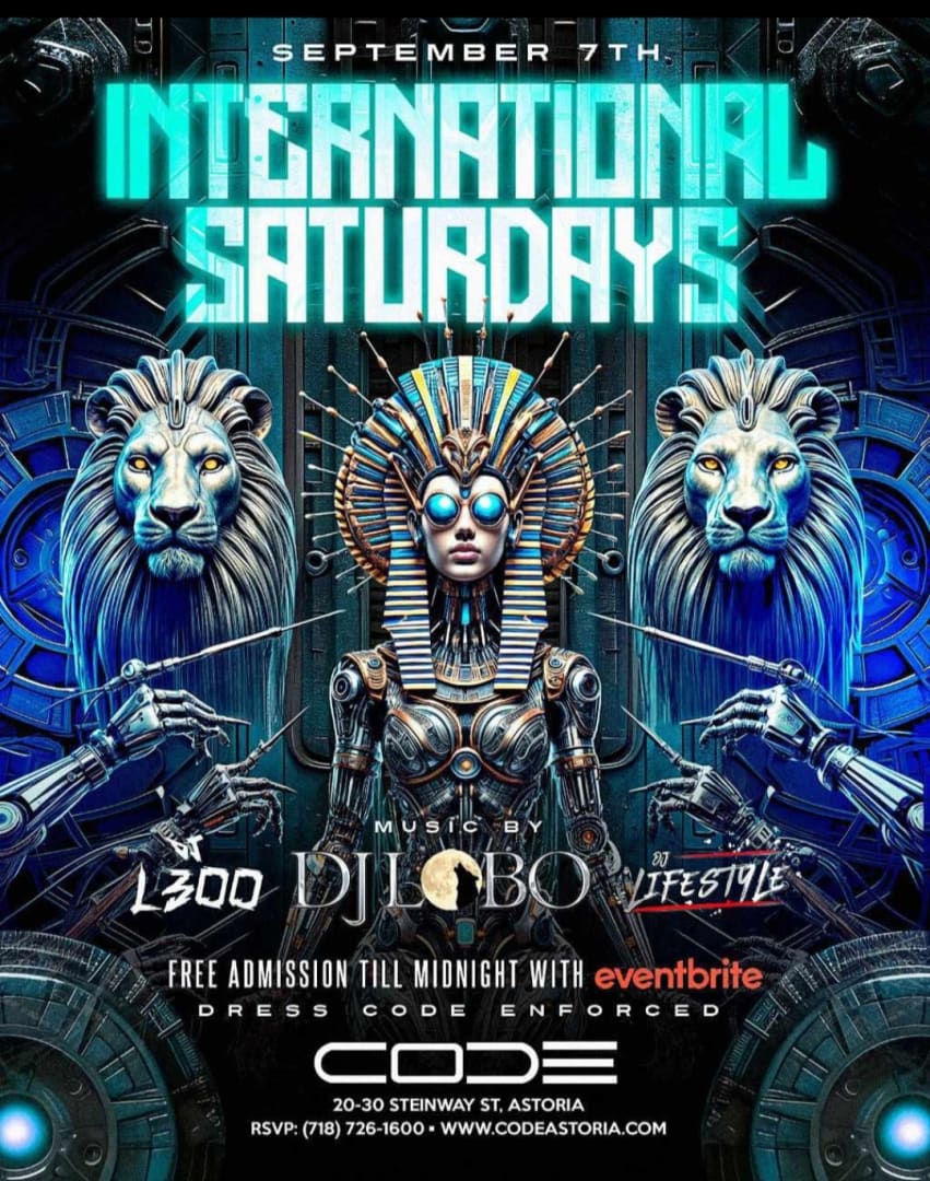 International Saturdays NY Fashion Week Edition At Code Astoria Tickets