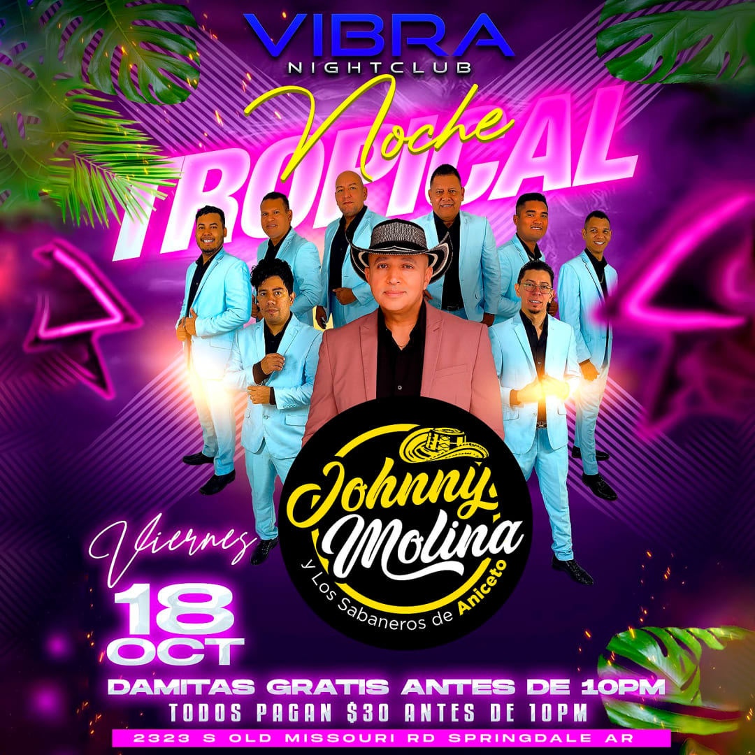 JOHNNY MOLINA & ANICETO MOLINA & LOS SABANEROS Tickets Boletos at