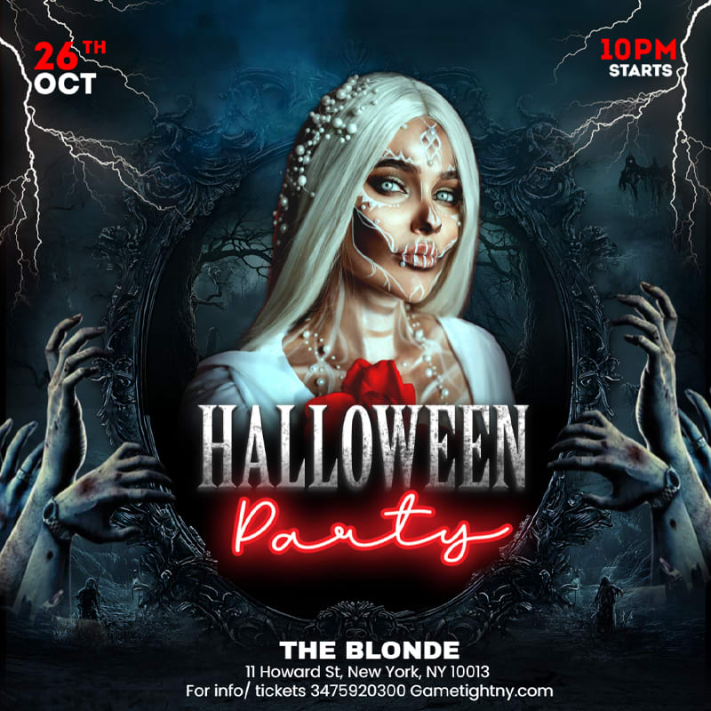 The Blonde NYC Halloween Costume Party 2024 Tickets Boletos at The