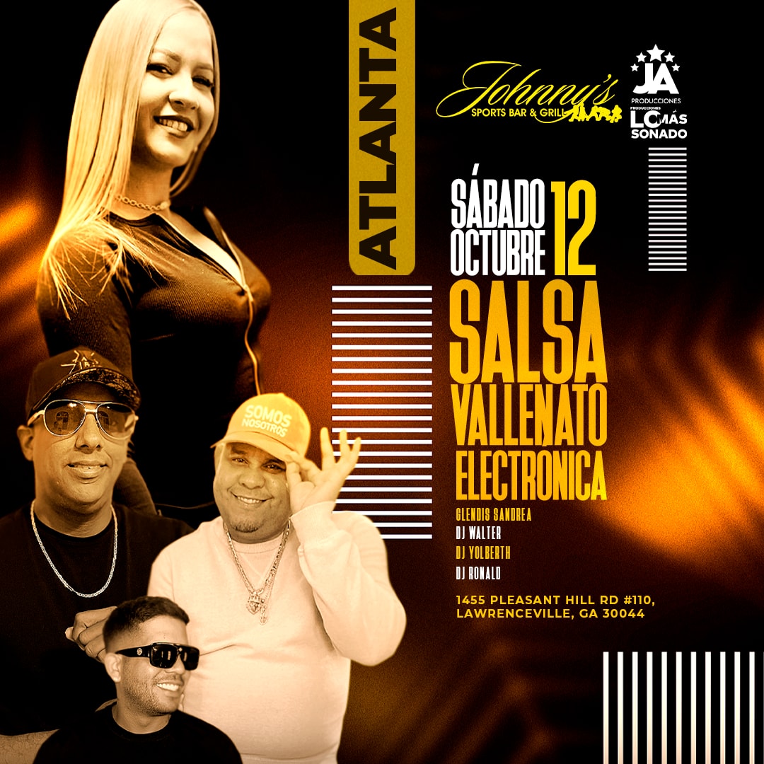 LA NOCHE DE SALSA VALLENATO ELECTRÓNICA ATLANTA Tickets Boletos at