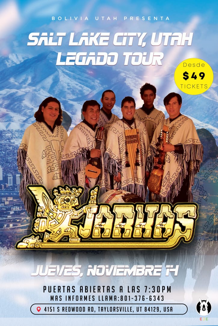 KJARKAS en Concierto Legado Tour Salt Lake City Tickets Boletos at
