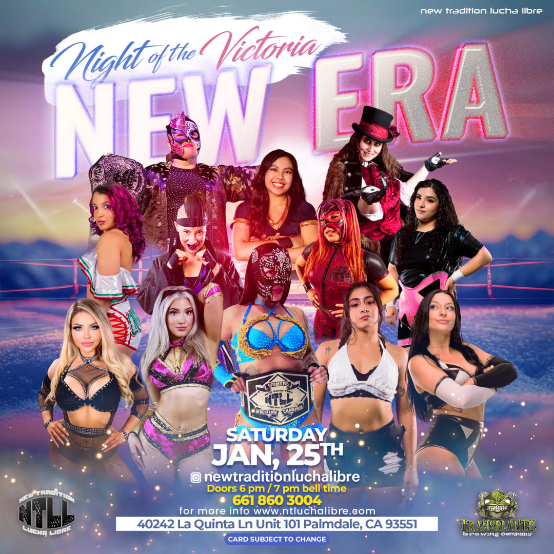 Night Of The Victoria New Era Lucha Libre/ Pro Wrestling Tickets