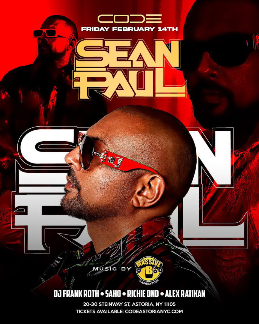 Euphoria Fridays NBA All Star Weekend Sean Paul Live At Code Astoria