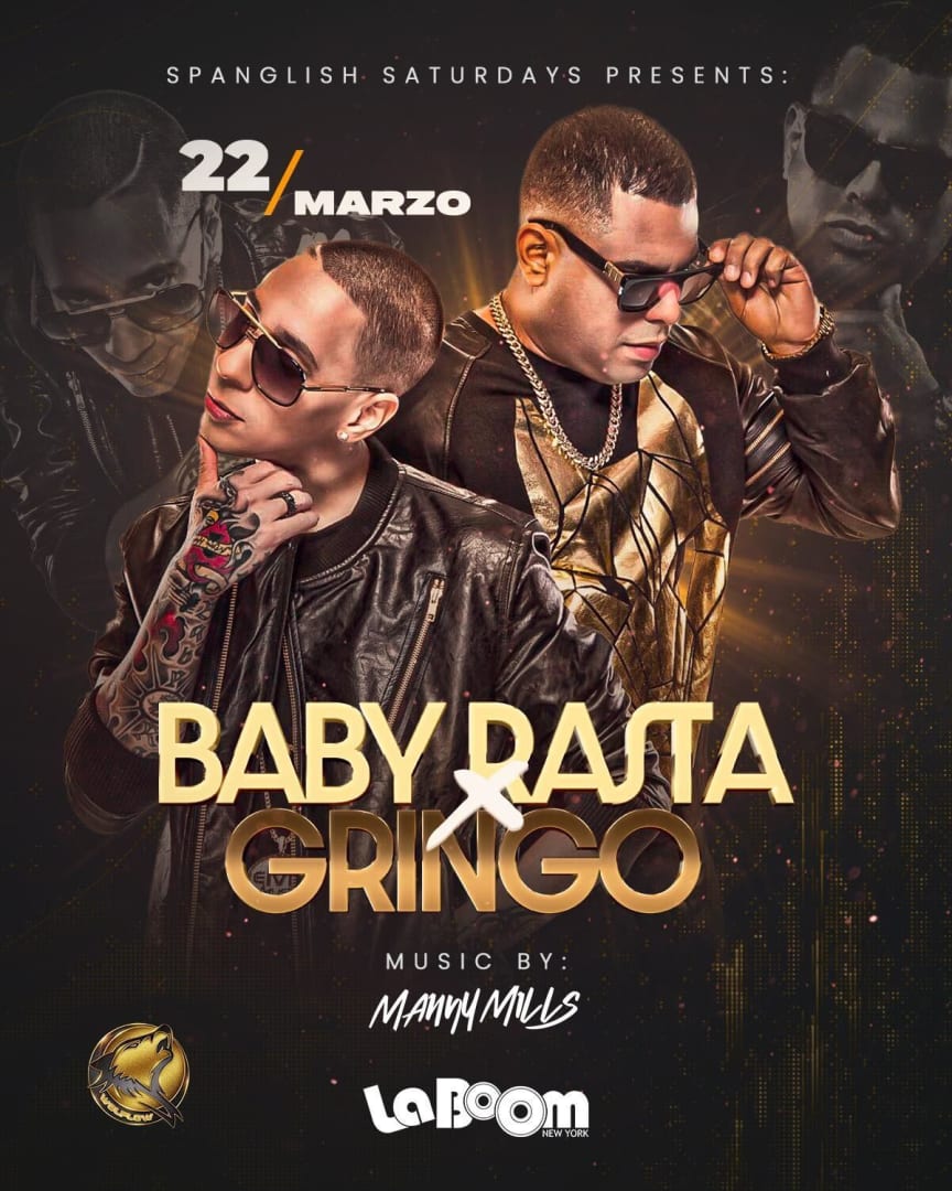 BABY RASTA & GRINGO IN NEW YORK!!! Tickets | Boletos - La