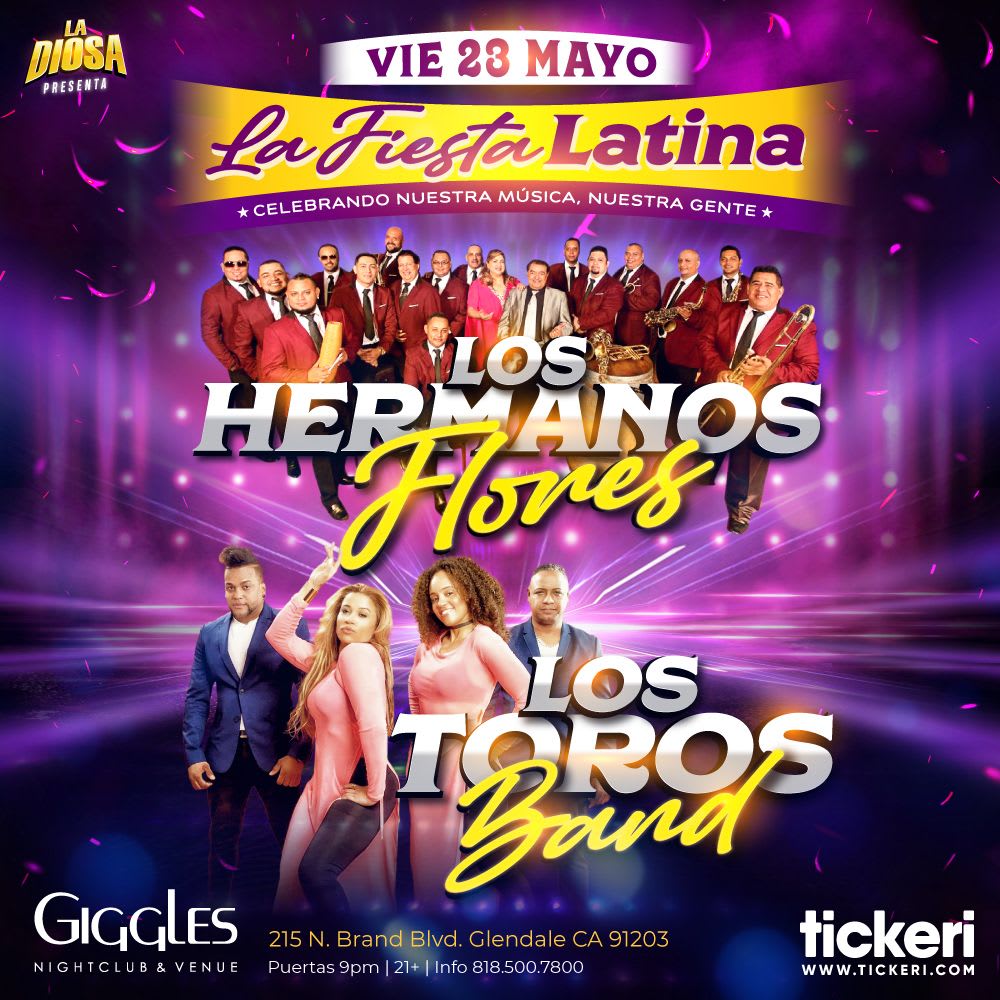 LOS HERMANOS FLORES Y LOS TOROS BAND EN LOS ANGELES in Glendale