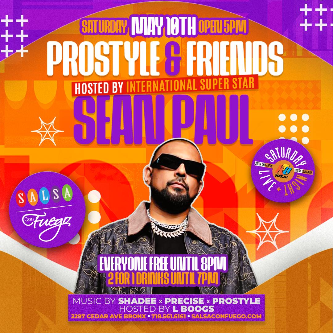 SEAN PAUL LIVE - MAY 10TH Tickets | Boletos - Salsa Con