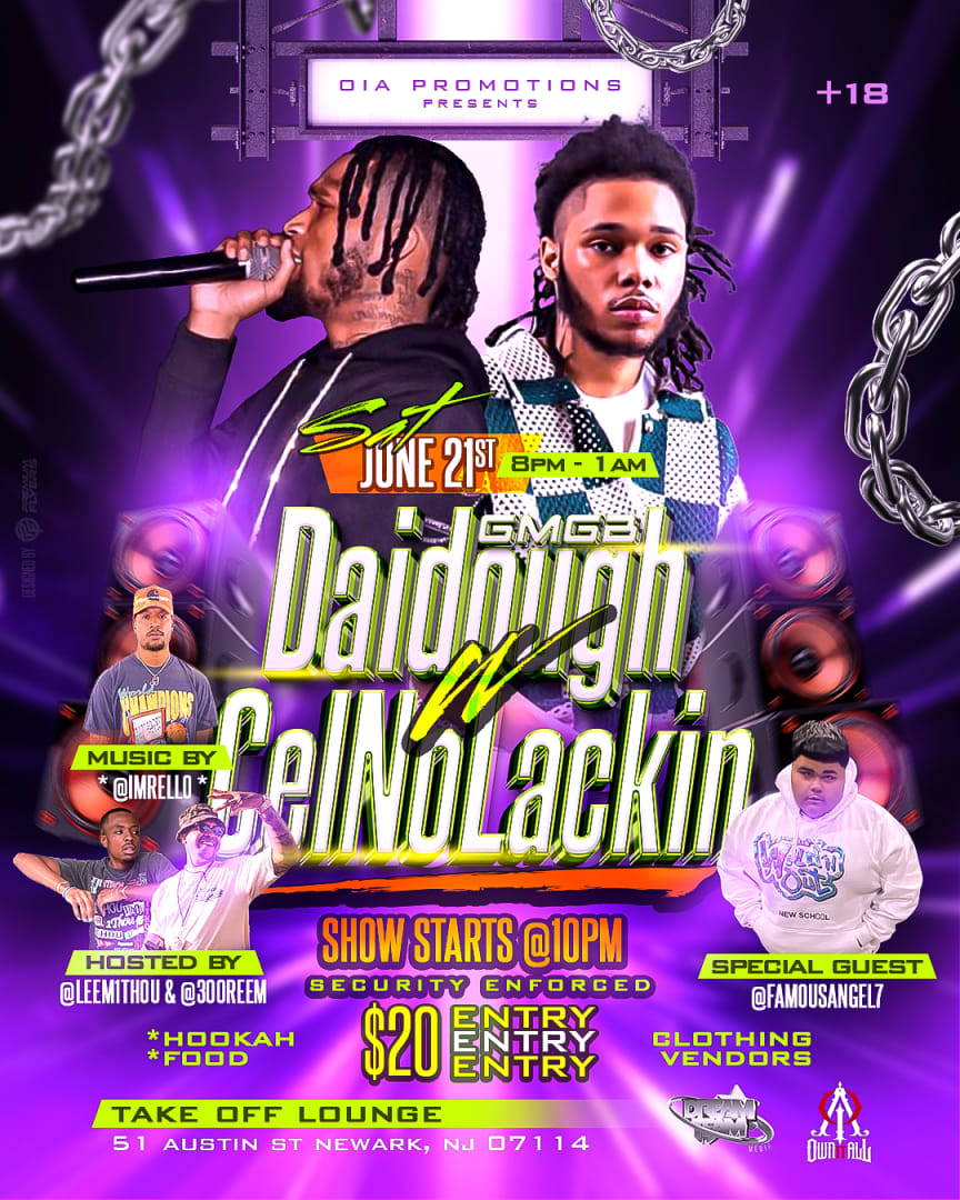 GMGB Daidough & CelNoLackin W/ Friends Show in Newark - Tickets