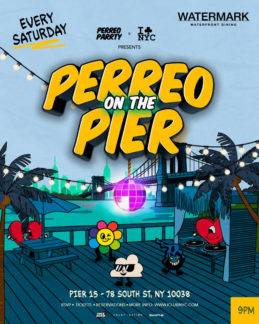#1 PERREO ON THE PIER - REGGAETON PARTY @ WATERMARK NYC