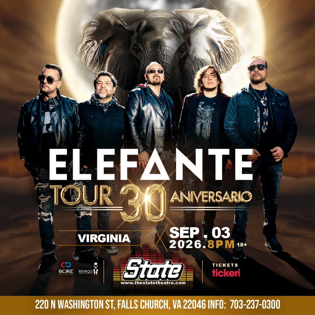 Elefante tour 30 aniversario en vivo en Virginia!