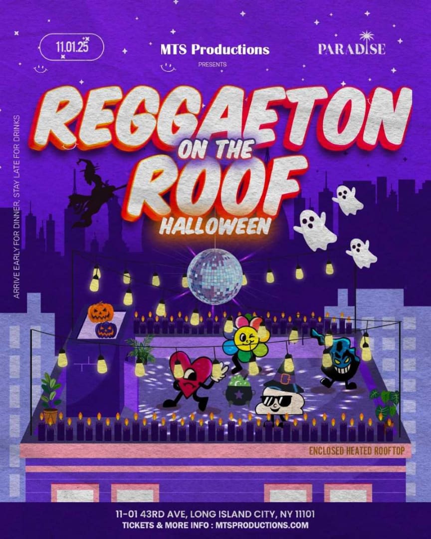 Reggaeton on the Roof Halloween | Lost in Paradise Rooftop Queens