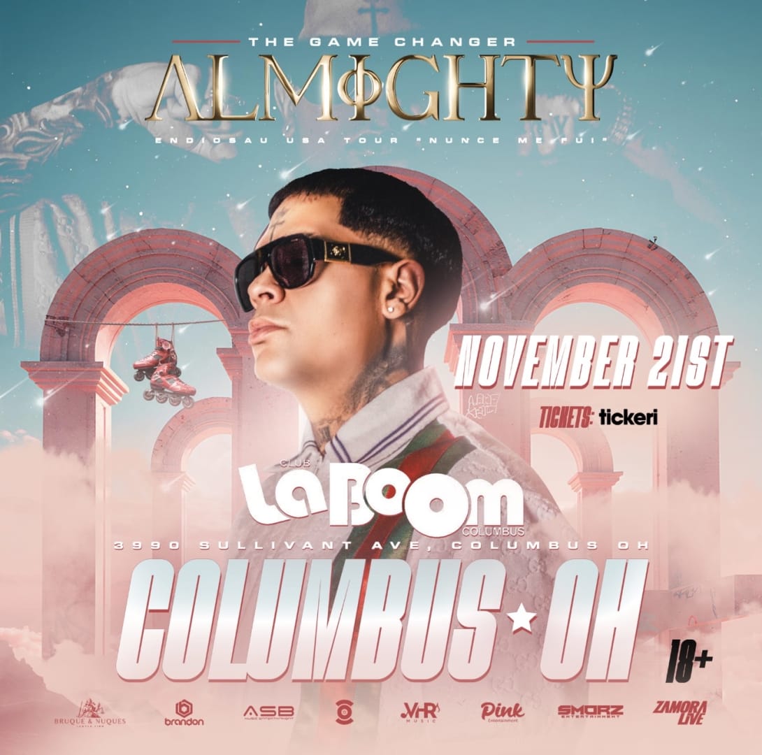Almighty en Columbus Tickets | Boletos - La Boom Columbus, Columbus ...