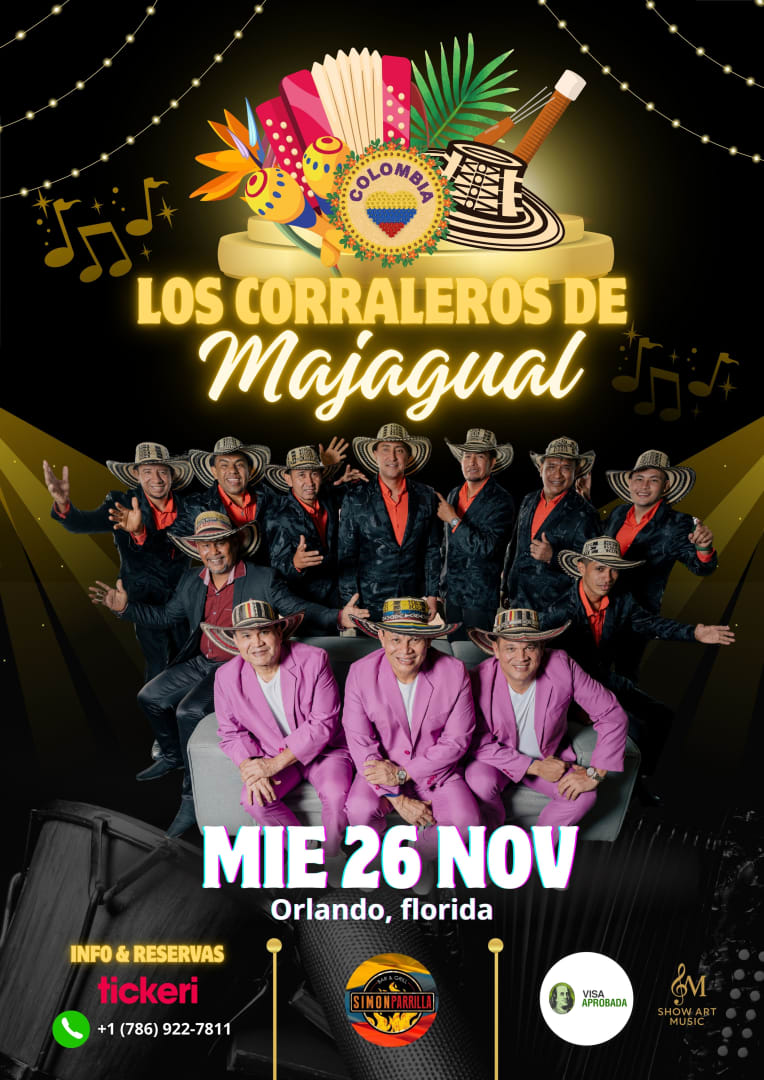 Los Corraleros De Majagual En Vivo - Orlando Fl in Orlando - Tickets ...