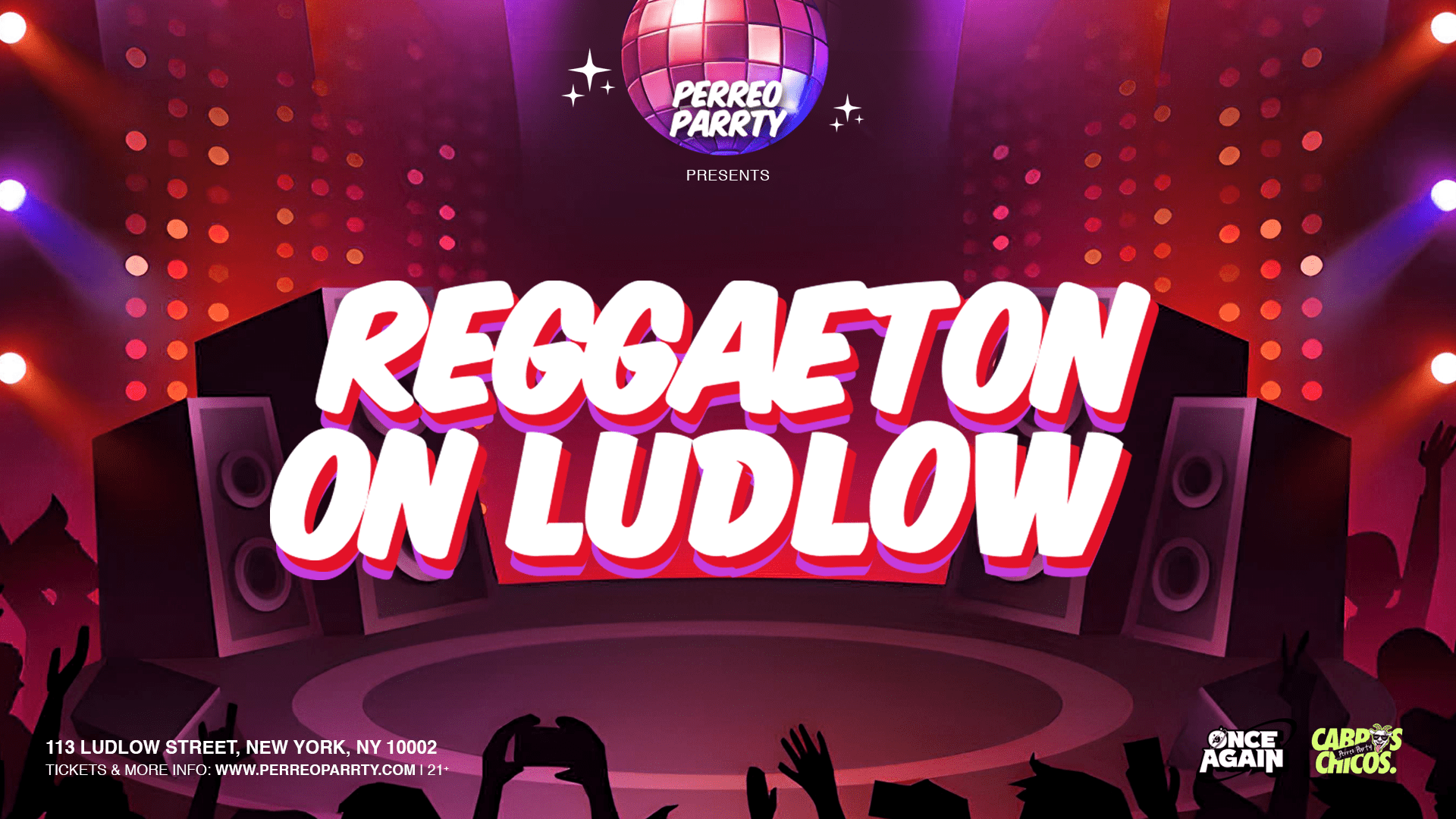 Reggaeton en Ludlow - Fiesta de baile latino y reggaeton en Mehanata NYC