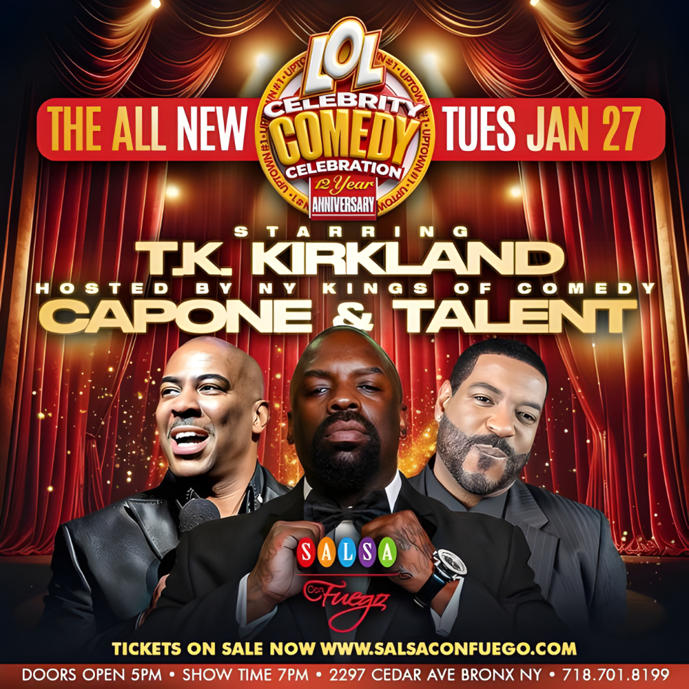 LOL Celebrity Comedy Celebration 12 Year Anniversary in Bronx