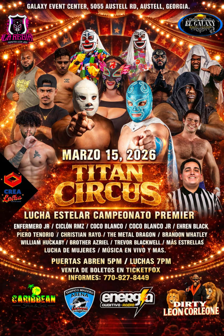 TITAN CIRCUS in AUSTELL - Tickets 2026-03-15 | EL GALAXY EVENT CENTER