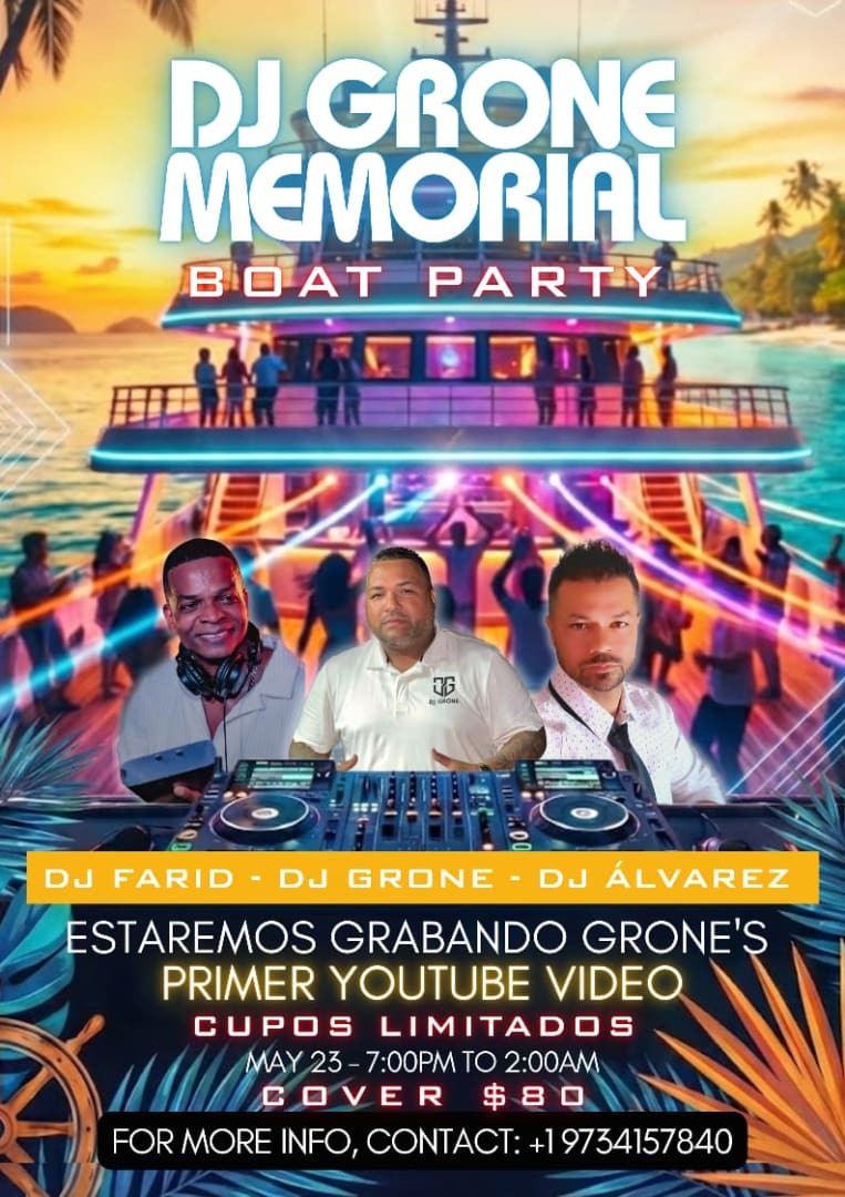 GRONE'S MEMORIAL BOAT PARTY