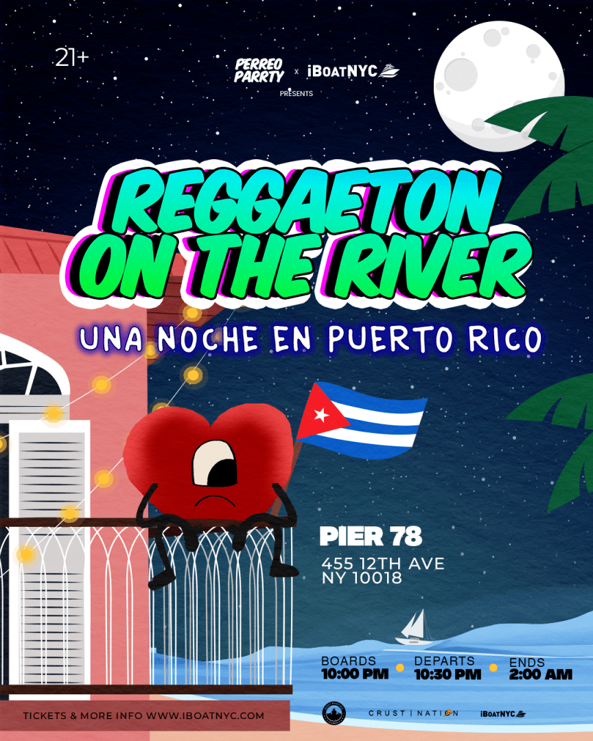 A NIGHT IN PUERTO RICO - Puerto Rican Parade Boat Party Cruise