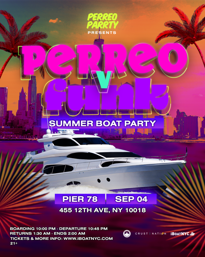 PERREO vs FUNK - Fiesta en barco por el Día del Trabajo en Brasil Crucero en yate