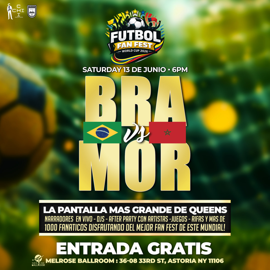 BRAZIL vs MORACCO - #1 FUTBOL FAN FEST VIEWING PARTY