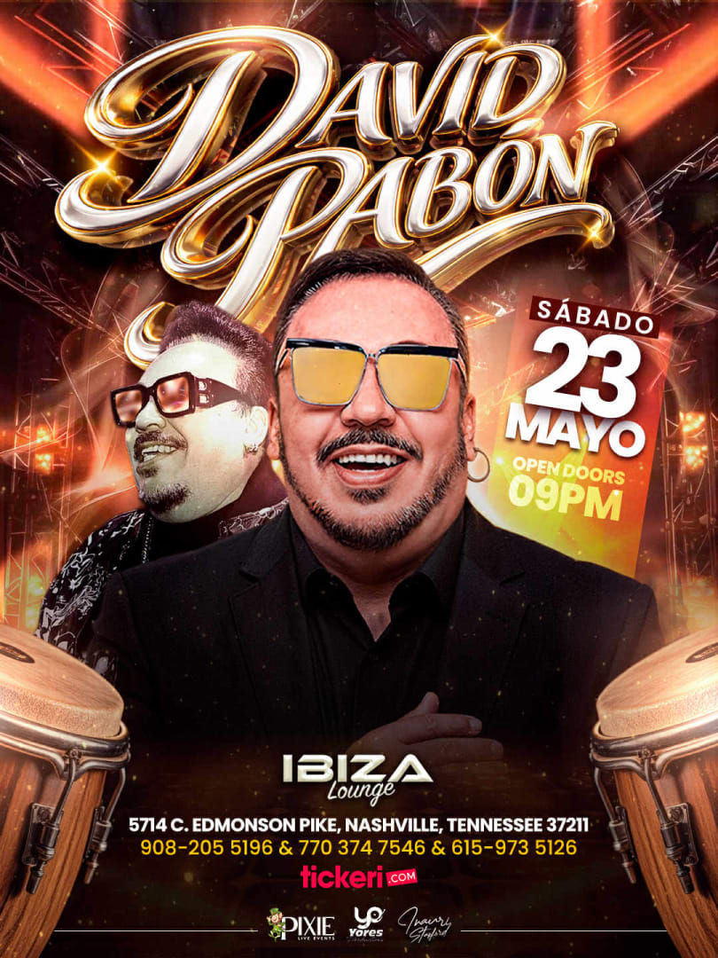 DAVID PABON IN CONCERT NASHVILLE,TN