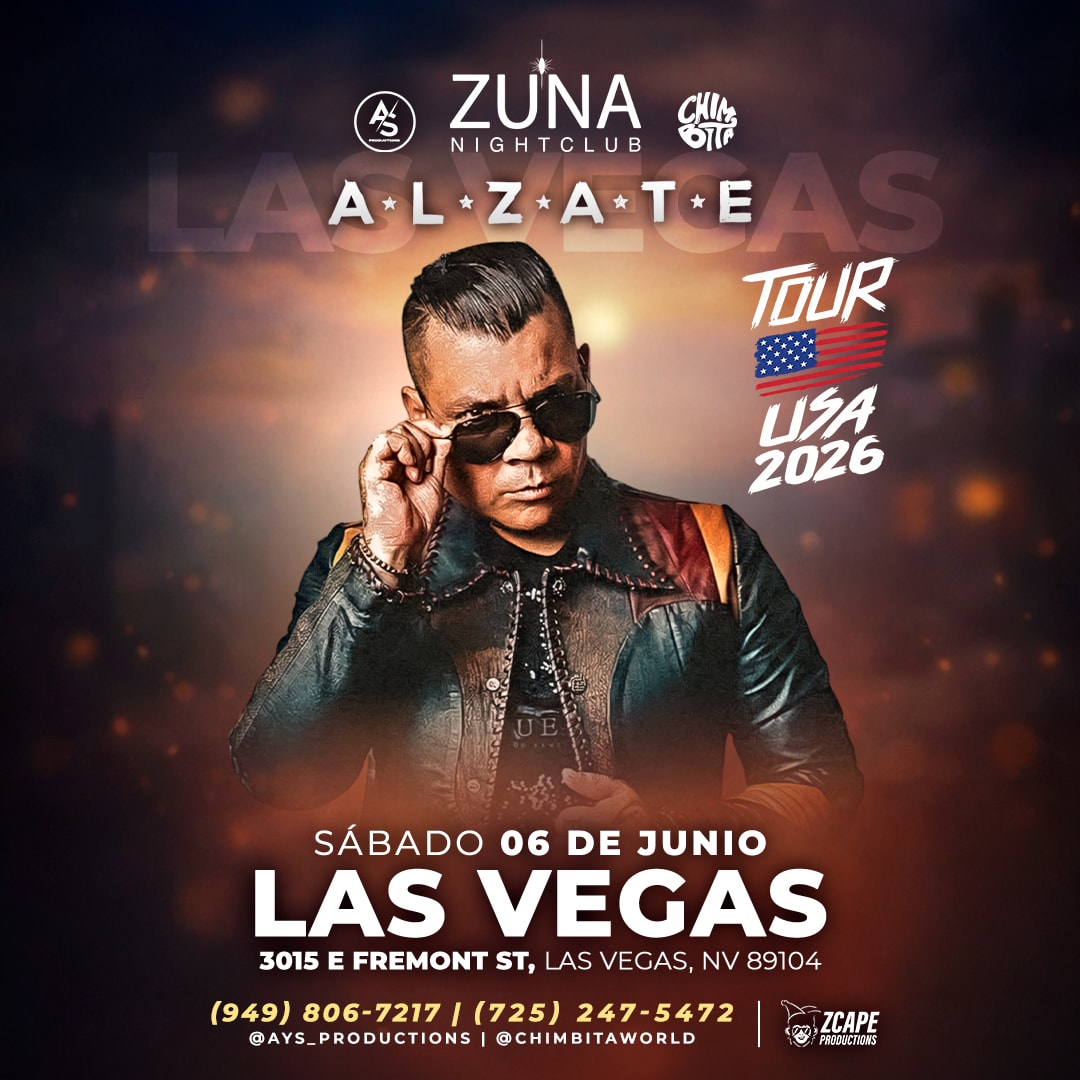 Alzate Tour USA 2026 - LAS VEGAS