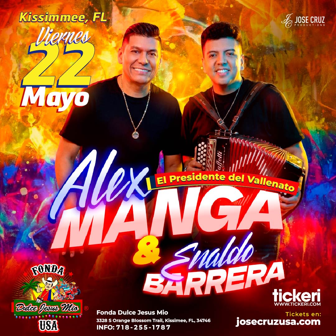Alex Manga and Enaldo Barrera in Kissimmee