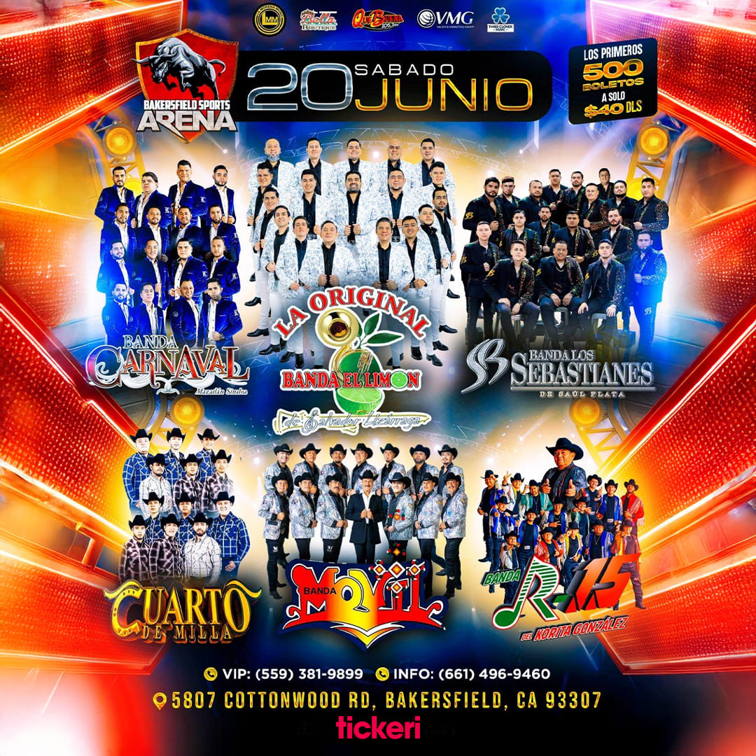 The Original Banda el Limon by Salvador Lizarraga & Banda Carnaval and many more live