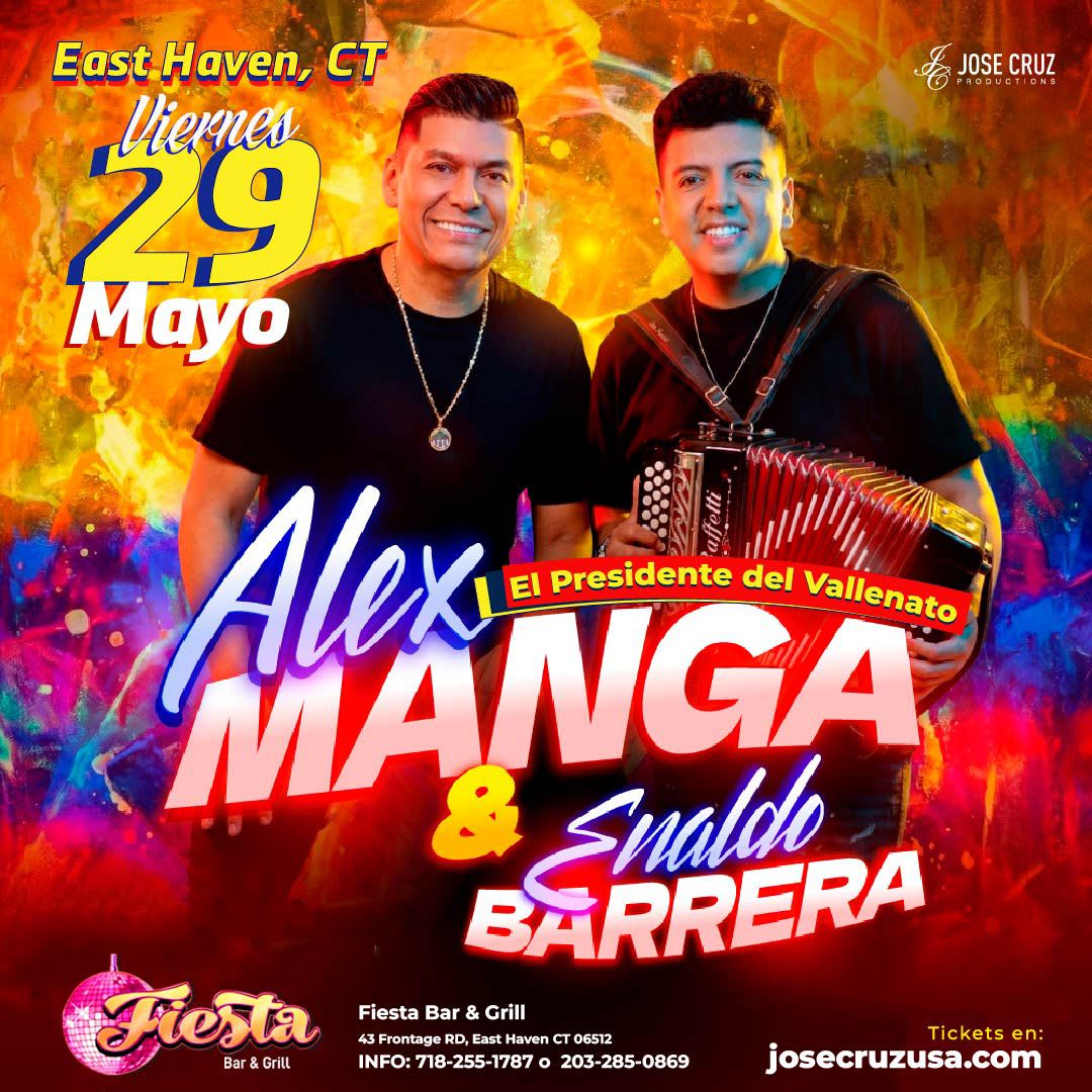 Alex Manga and Enaldo Barrera in Connecticut