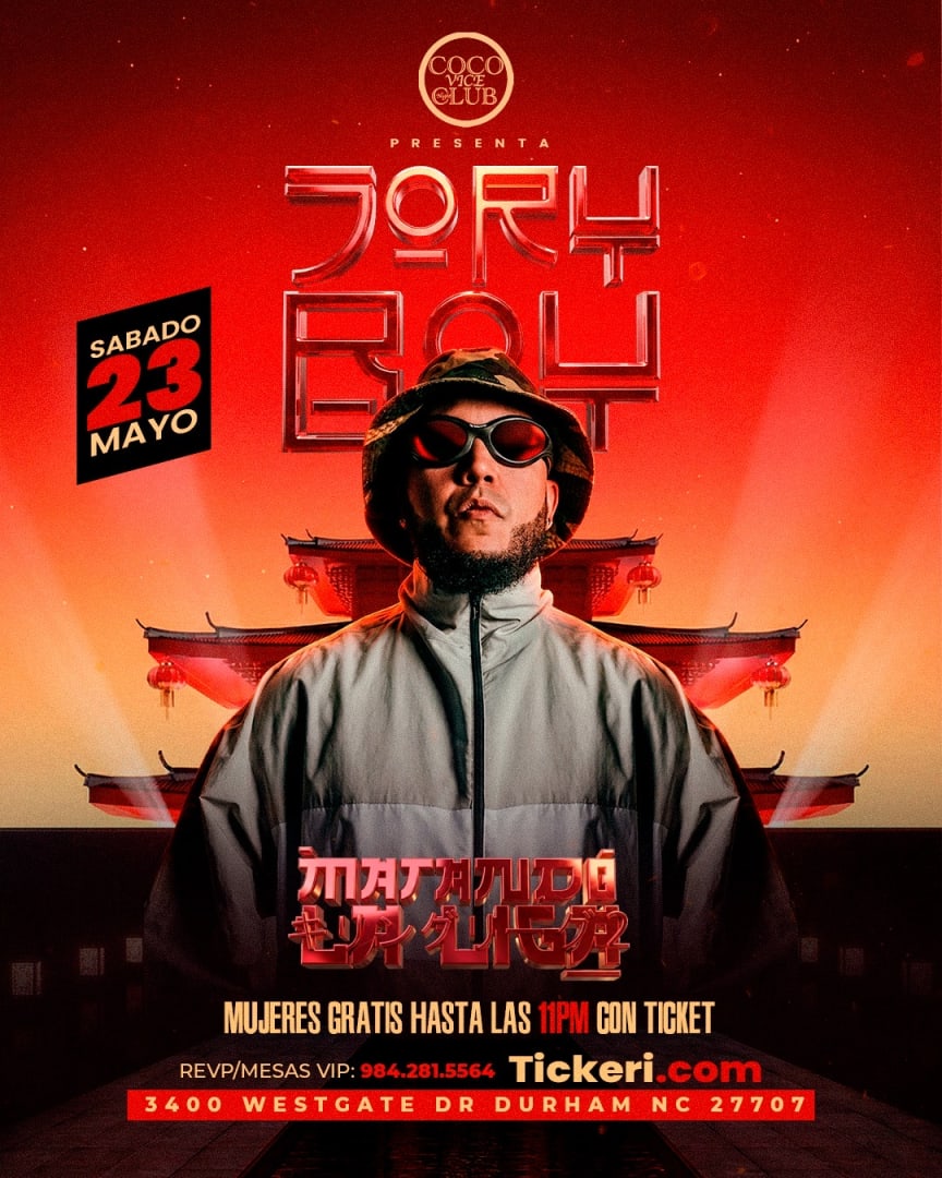 JORY BOY LIVE