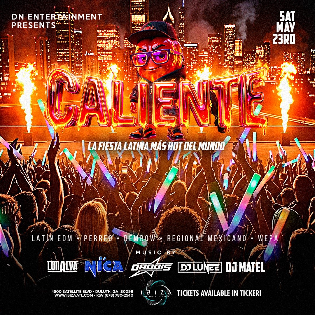 Caliente: The Hottest Fiesta Latina in Atlanta