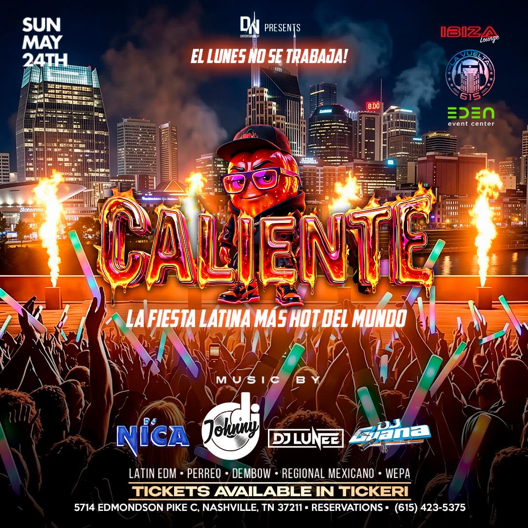 Caliente: The Hottest Fiesta Latina in Nashville