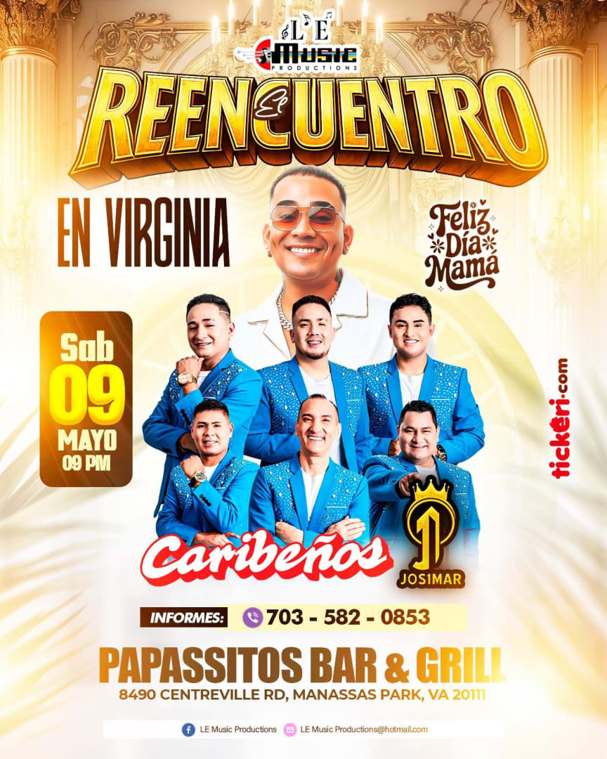 JOSIMAR FIDEL y LOS CARIBEÑOS de GUADALUPE en VIRGINIA in Manassas