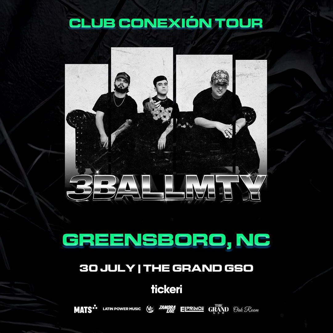 3BallMTY in concert in Greensboro