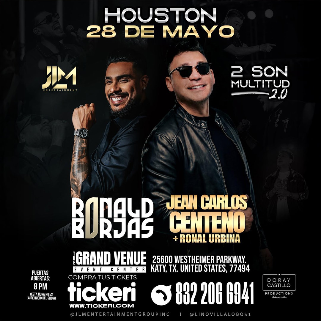 Ronald Borjas, Jean Carlos Centeno and Ronal Urbina in Houston