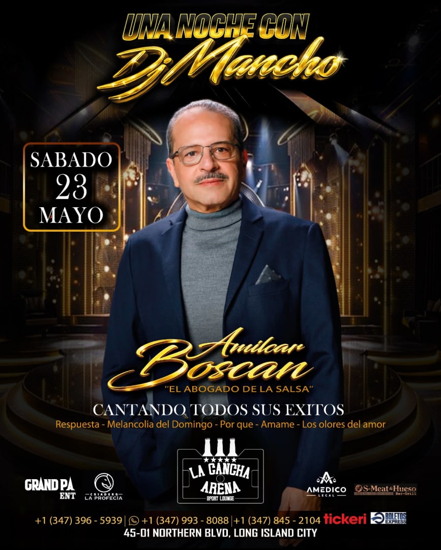 AMILCAR BOSCAN LIVE ON A NIGHT WITH DJ MANCHO