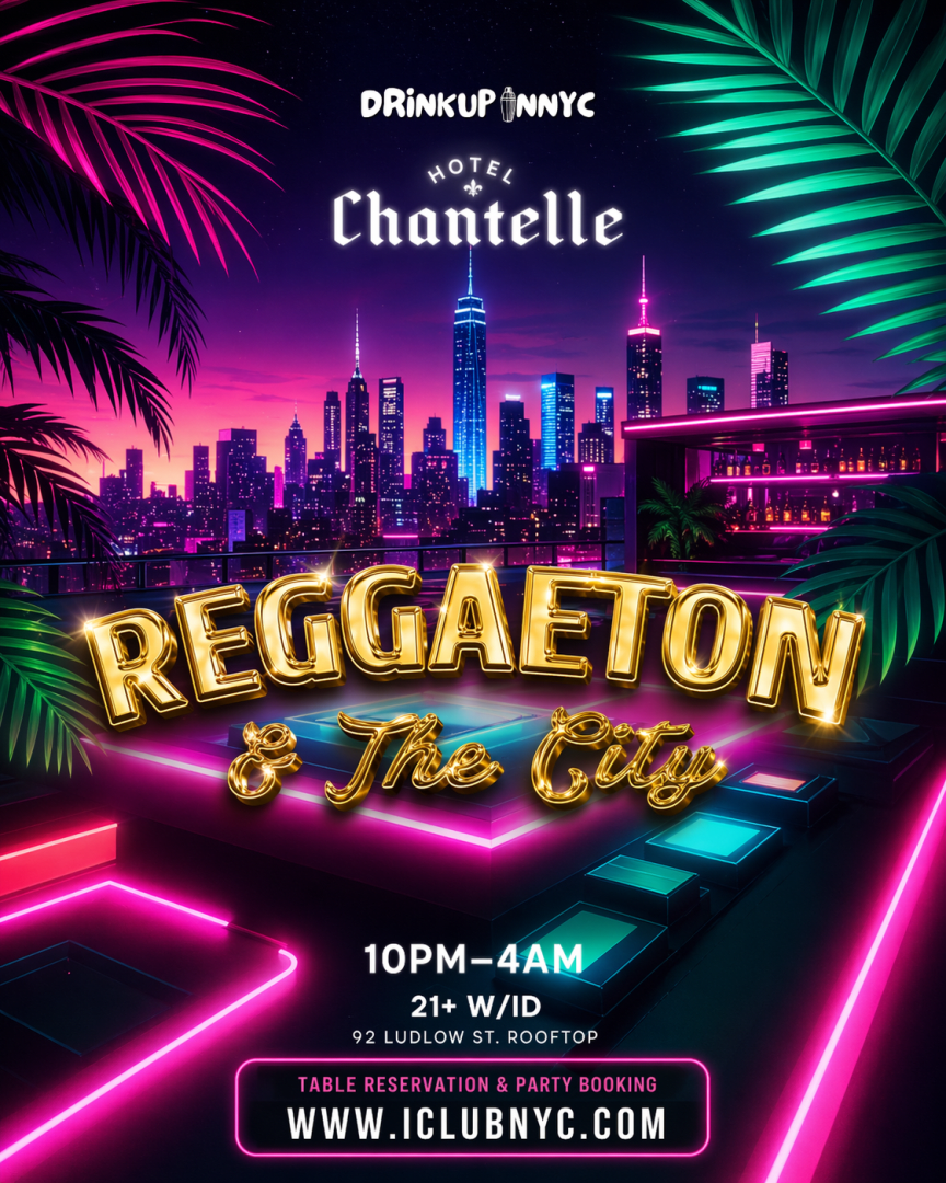 REGGAETON IN THE CITY - Rooftop Latin & Reggaeton Dance Party @ HOTEL CHANTELLE