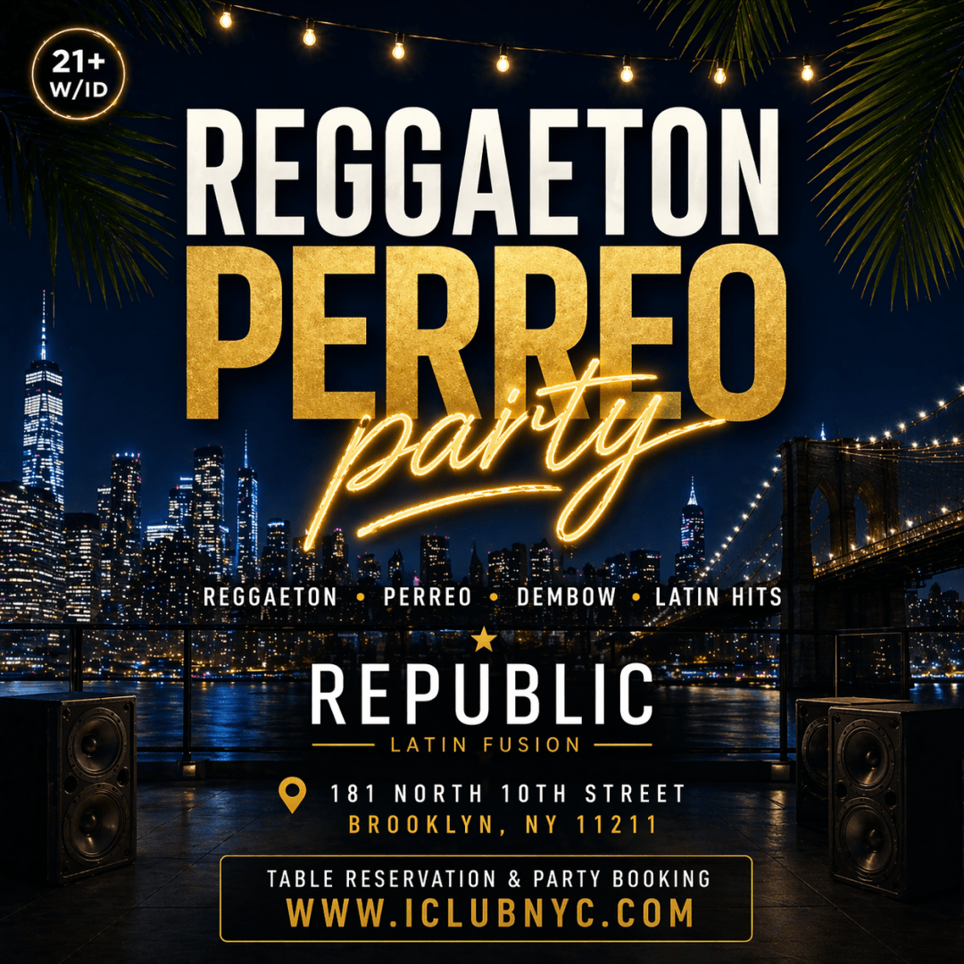 REGGAETON PERREO PARTY @ REPUBLIC LATIN FUSION BK