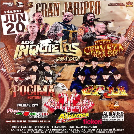 Los Inquietos del Norte en Columbus OH