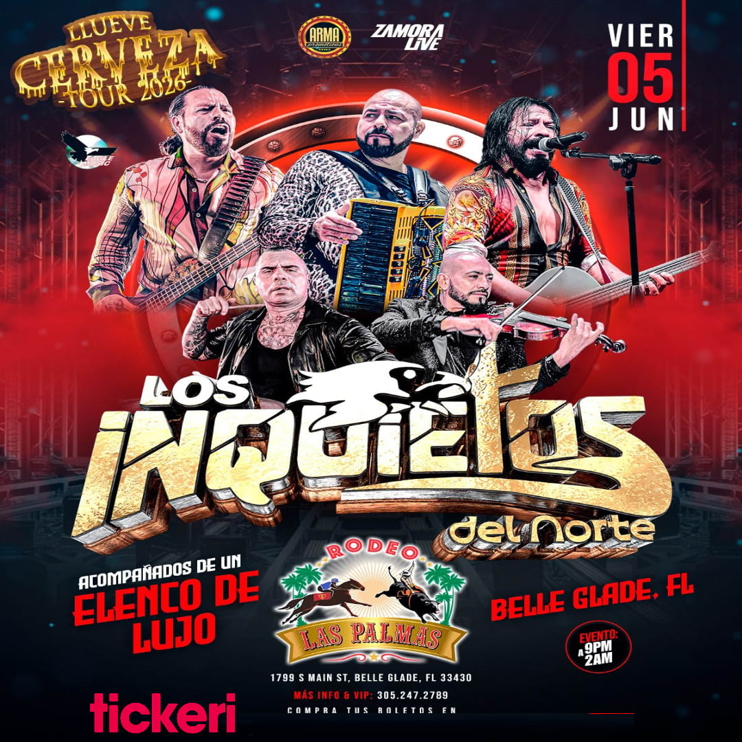 Los Inquietos del Norte en Belle Glade FL