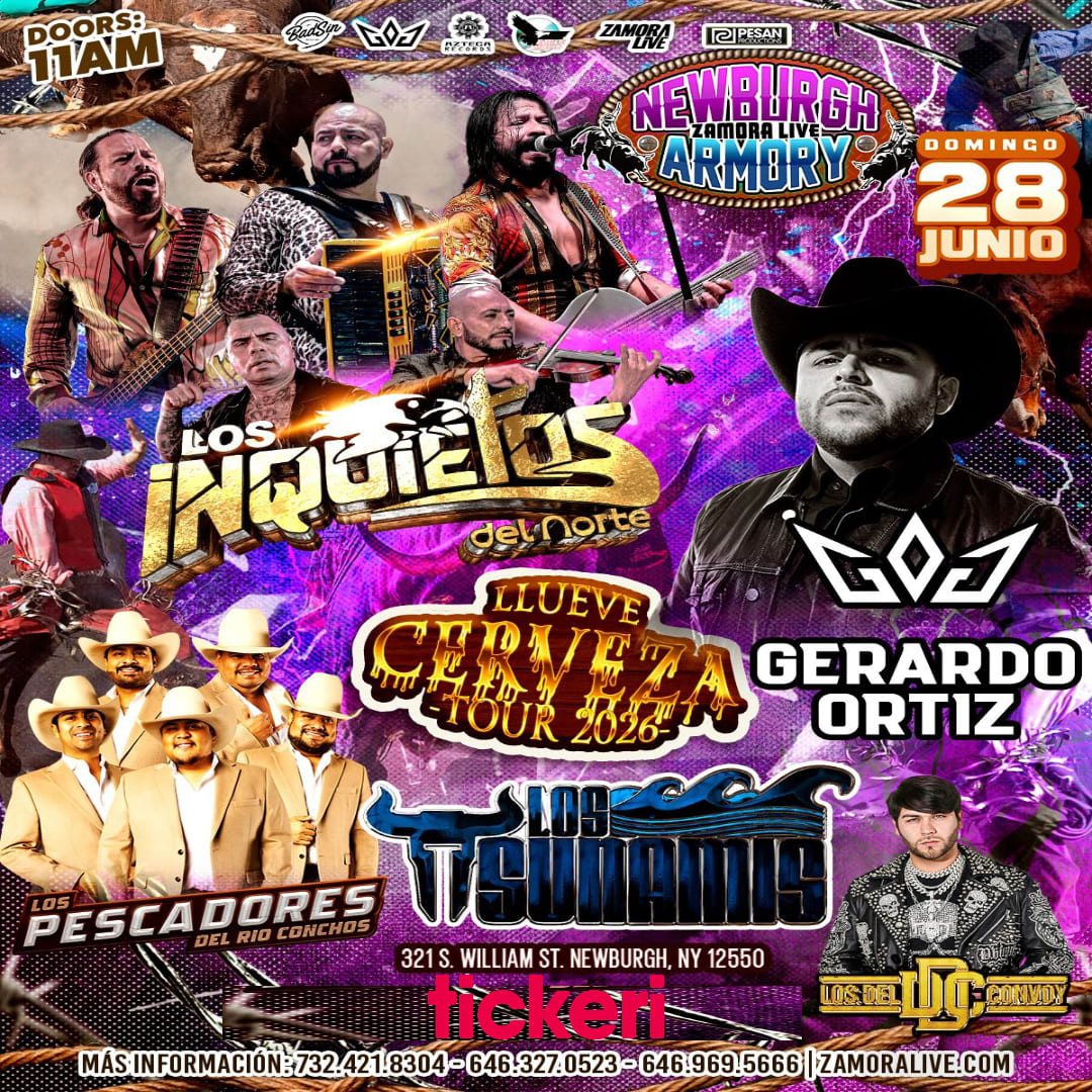 Los Inquietos del Norte en Newburgh NY