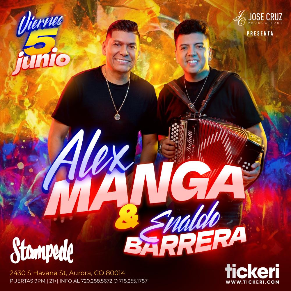 Alex Manga and Enaldo Barrera in Colorado