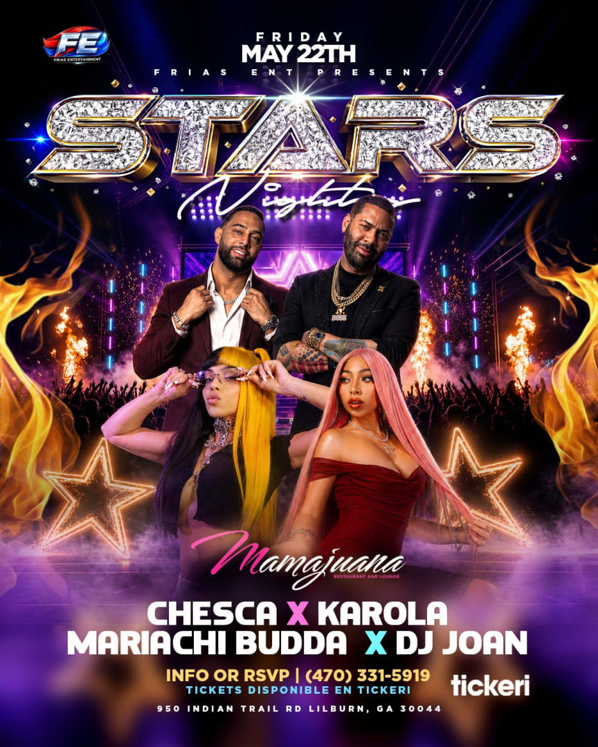 Noche de estrellas Chesca x Karola x Mariachi Budda x DJ Joan