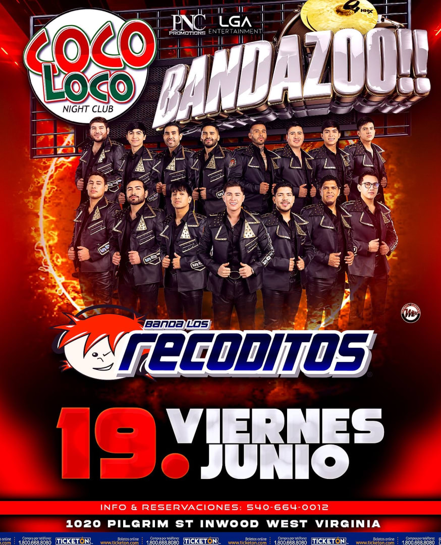 Banda los recoditos en West Virginia